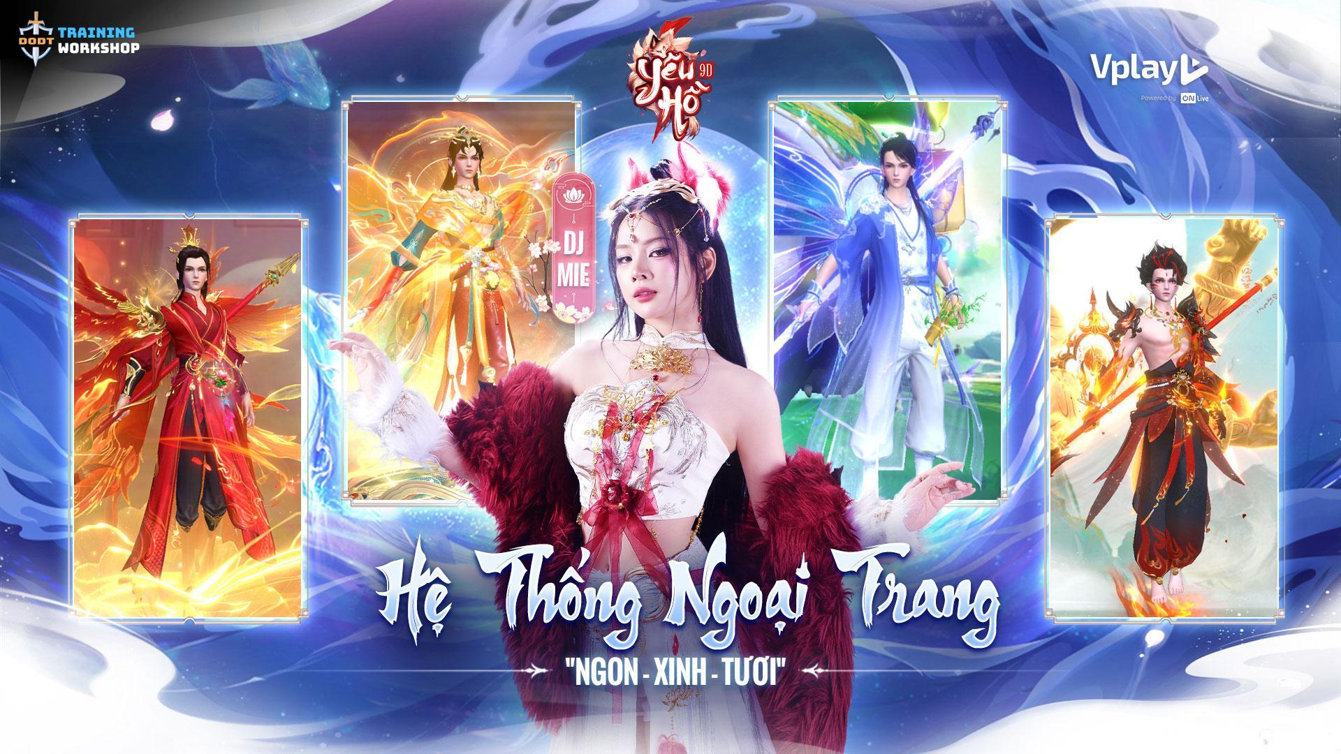 Yêu Hồ 9D Đột Phá Thị Trường Game Nhờ Chiến Dịch Đại Sứ Thương Hiệu Sáng Tạo